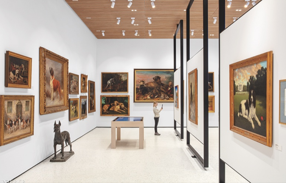 museum interiors